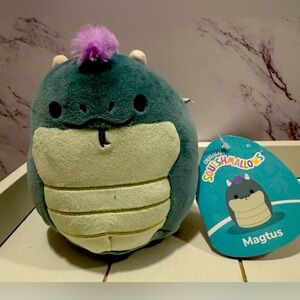 Original Squishmallow 5” Magtus Plush Basilik Lizard
